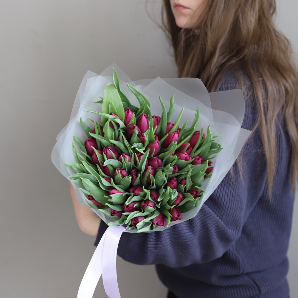 “Purple Tulips”