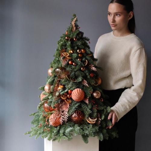 Christmas Tree 'Tangerine pie'  -  55 см