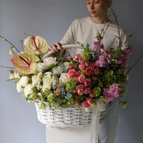 Watercolor Signature basket -  Размер L