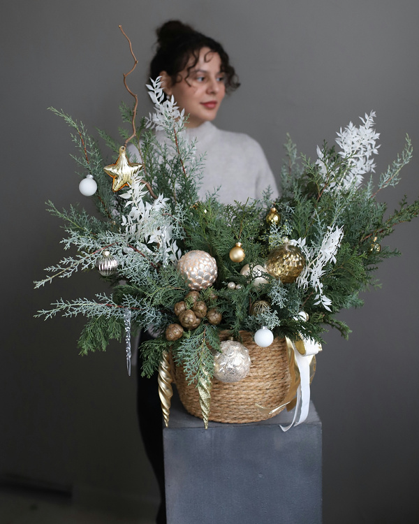 New Year basket “Champagne splash”