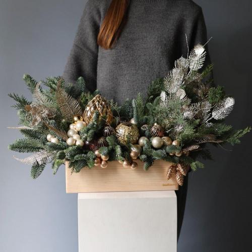 New Year 'Champagne splashes' -  Размер L