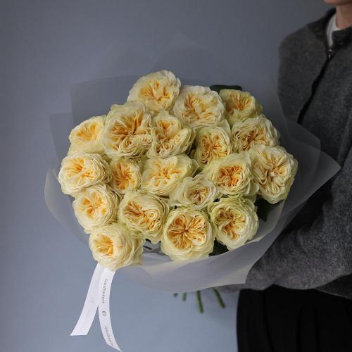 Bouquet of Wedding Chapel Garden Roses -  19 роз