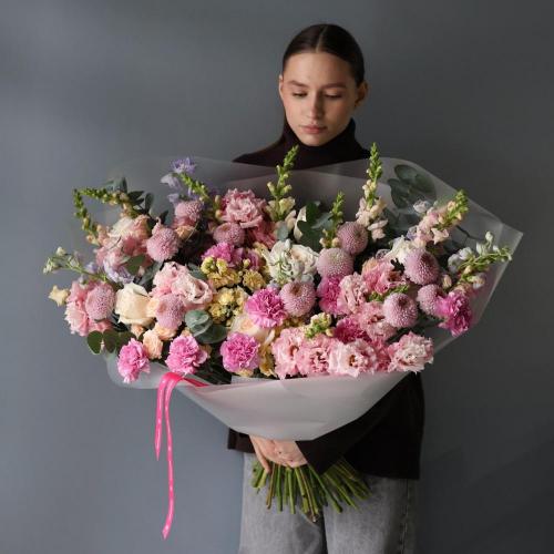 Pink signature bouquet -  Размер L
