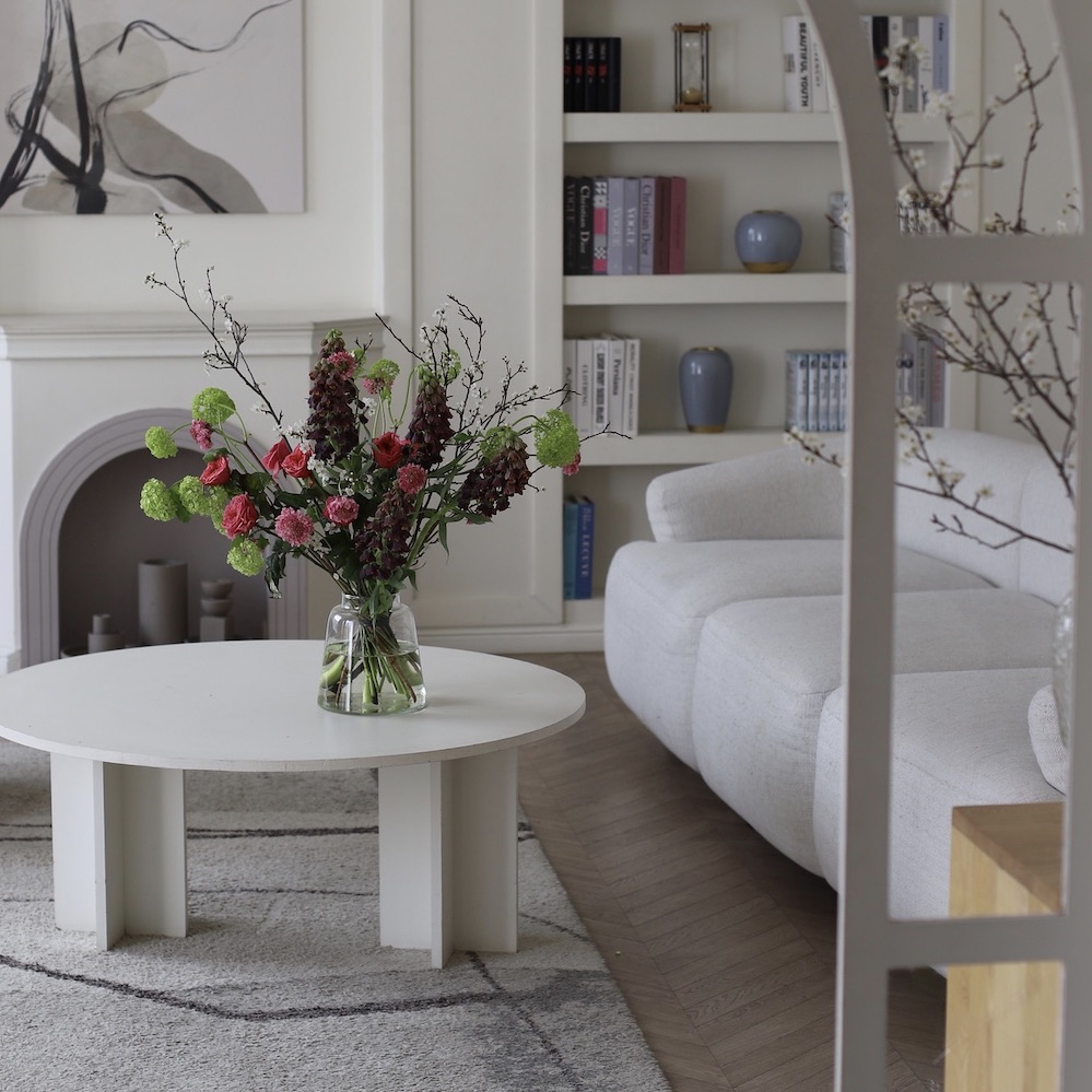 Flower subscription "Bunch" (4 deliveries) - Размер M