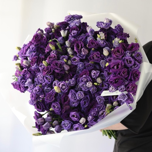 Purple Lisianthus - 99 эустом 