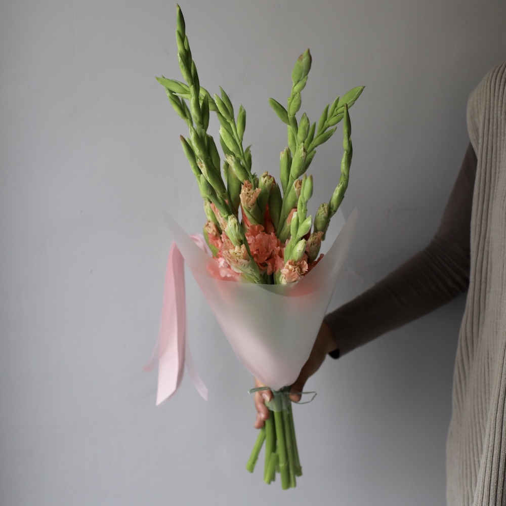 “Orange Gladiolus”, size 9