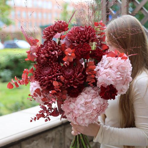 Bouquet “Tender Is the Night” -  Размер M