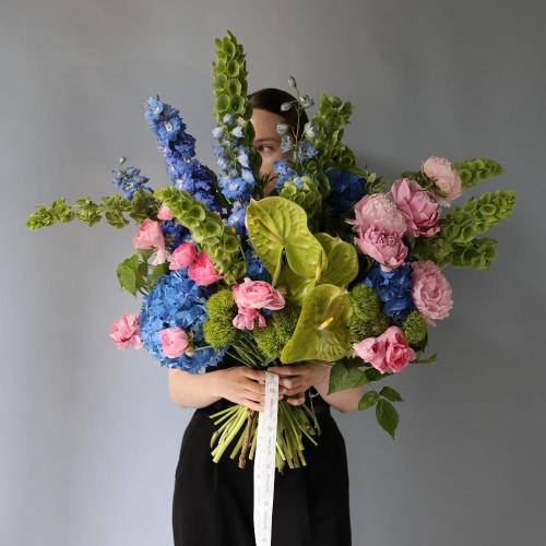 Designer bouquet "The Last Rays of Sunset" -  Размер M