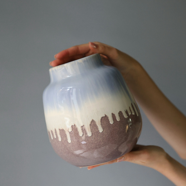 Vase “Watercolor”, medium