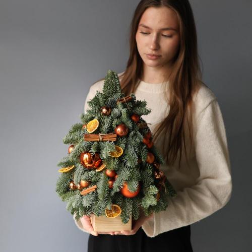  Mini Christmas tree "Tangerine Pie" 