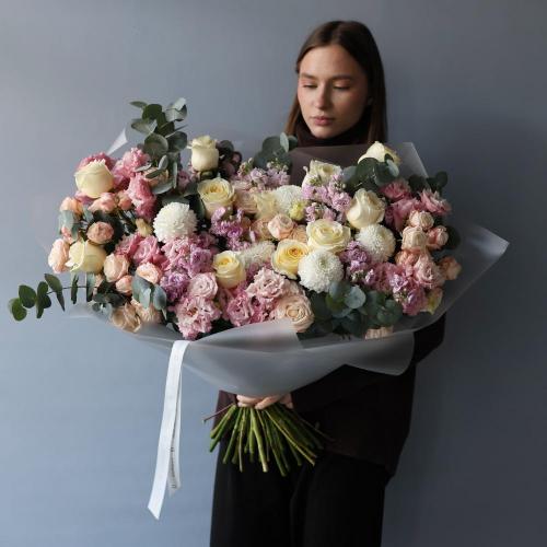 Watercolor signature bouquet -  Размер L