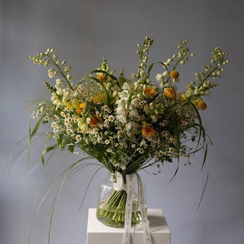 Field bouquet in a vase - Размер L 