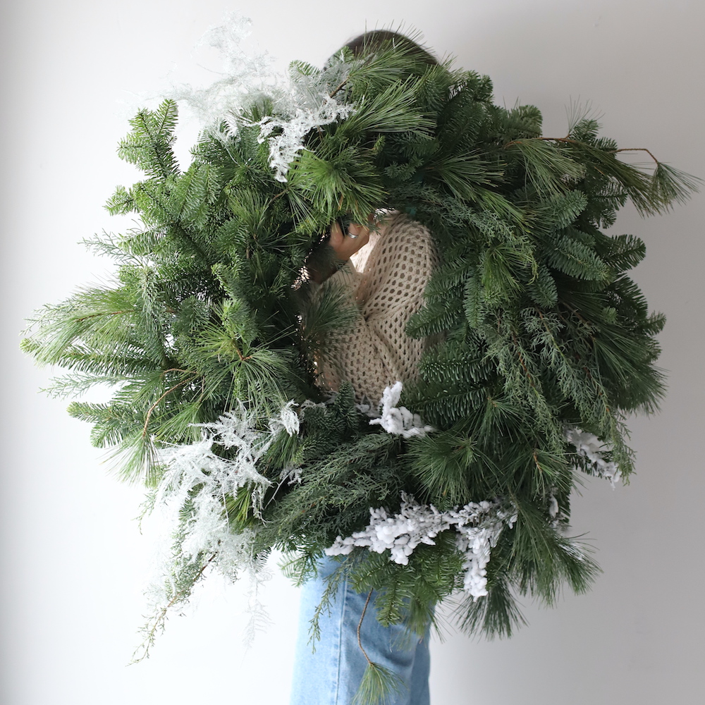 “Christmas wreath 'Christmas miracle'”, size 90 cm