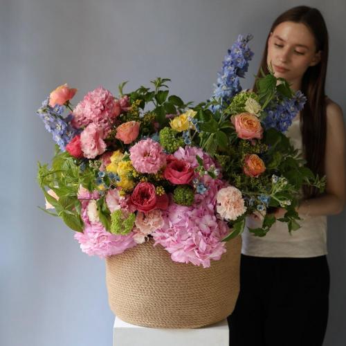 Watercolor Signature basket -  Размер L