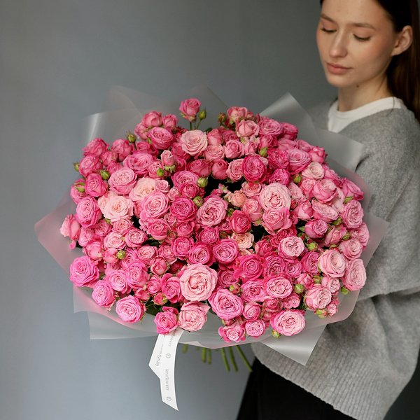 Lady Bombastic spray rose -  39 кустовых роз