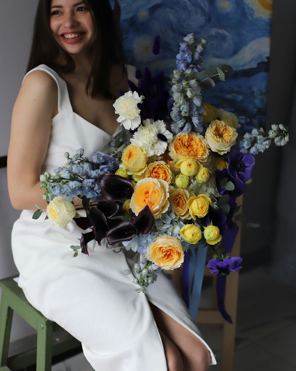 Signature bouquet “Starry night”