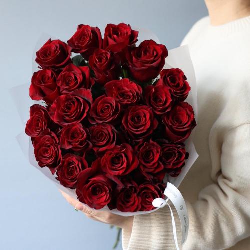 A bouquet of Ecuadorian roses "Explorer" -  25 роз