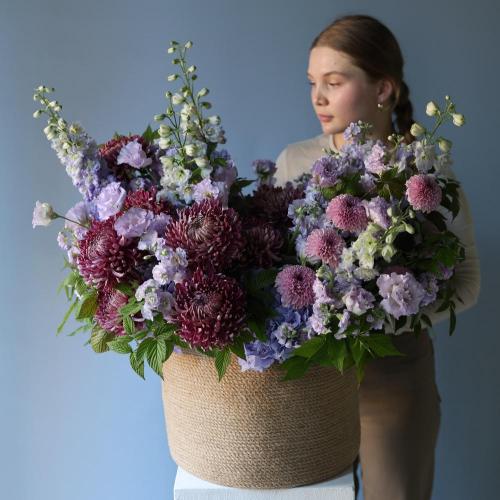 Lavender Signature basket -  Размер L