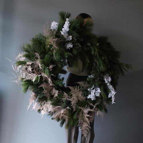 Christmas wreath 'Christmas miracle' -  120 см