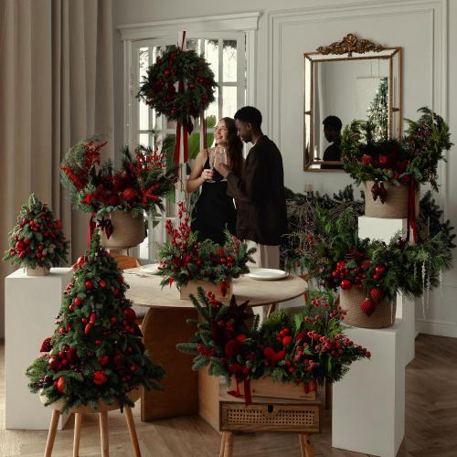 New Year's Home Set "Red Velvet"