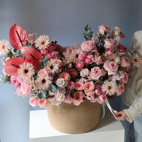 Pink Signature basket -  Размер 2XL