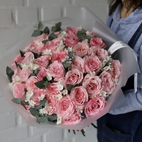 Garden Roses with Daffodils -  Размер L 