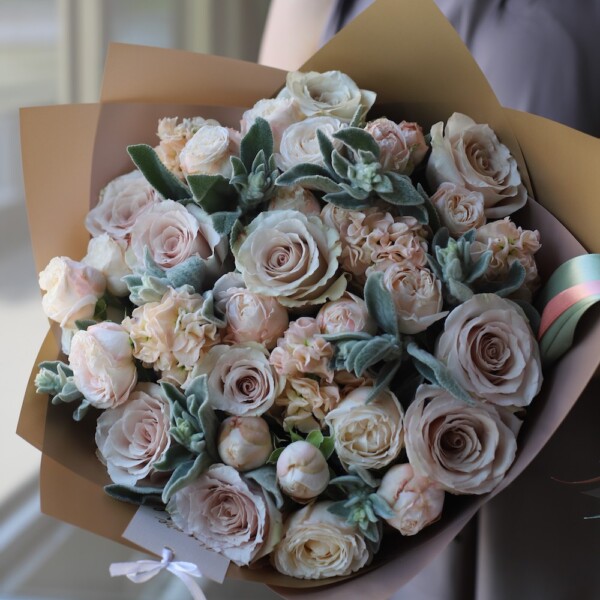 Nude bouquet - Размер M