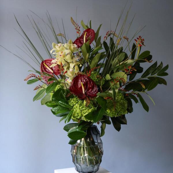 Flower subscription "Long-lasting" (4 deliveries) - Размер XL