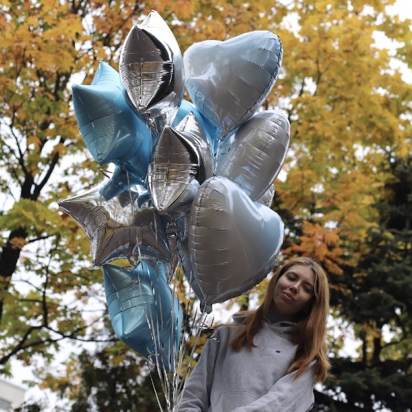 Set of balloons "Blue sky"