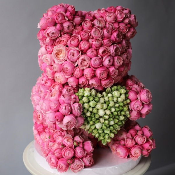 Flower Teddy Bear