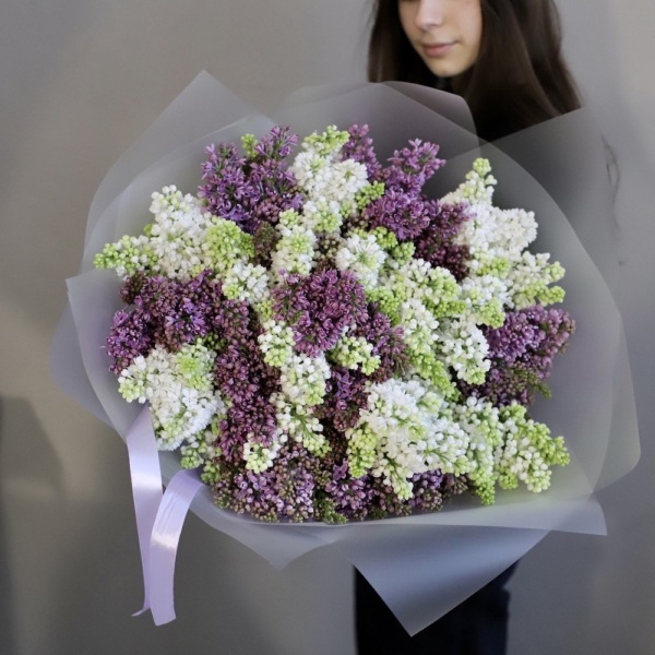 Mixed color Lilac - 29 веток сирени