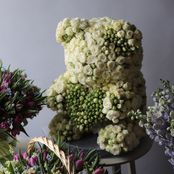 Flower Teddy Bear