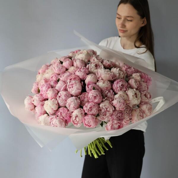 Pink Peony - 75 пионов