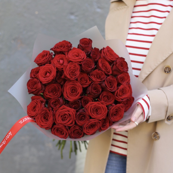 Red roses - 39 роз