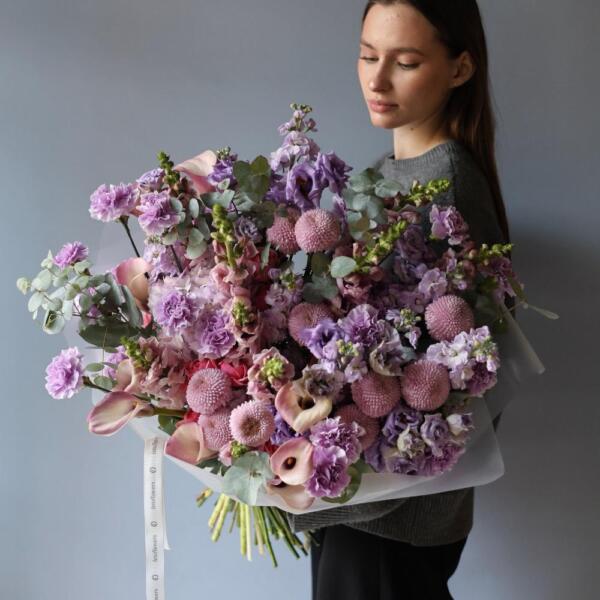 Lavender signature bouquet -  Размер XL 