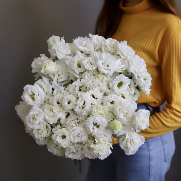 White Lisianthus -  29 эустом 