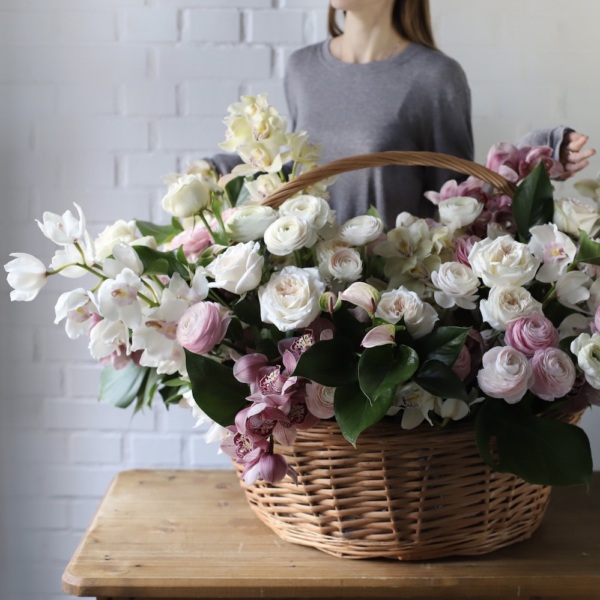 Pink Signature basket - Размер 6XL