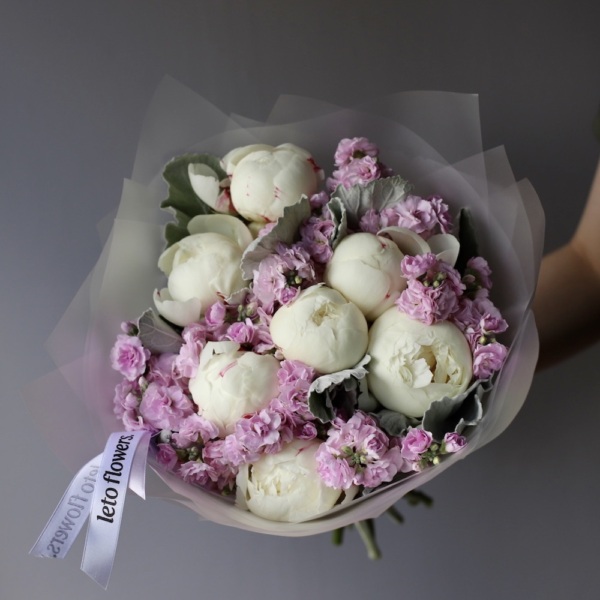 Peony with Stock - Размер S