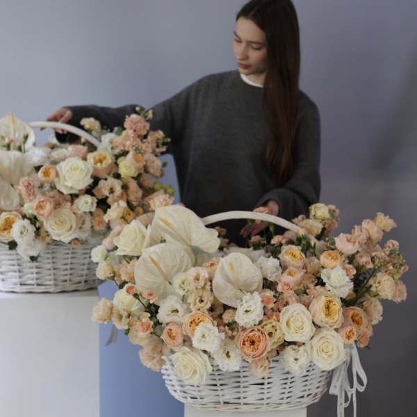 Peach Signature basket - Размер L