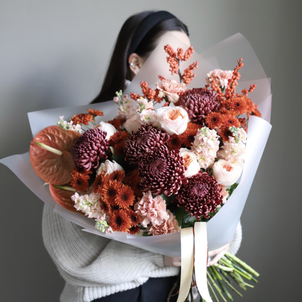Signature bouquet "For lovely Mom" -  Размер L 