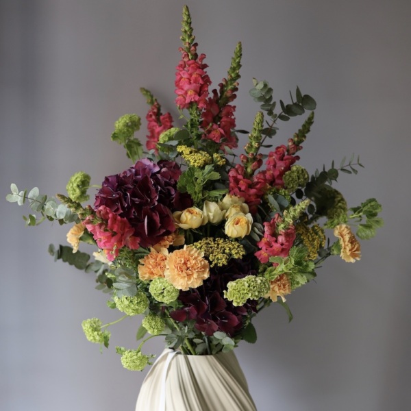 Summer bouquet in a vase -  Размер L 