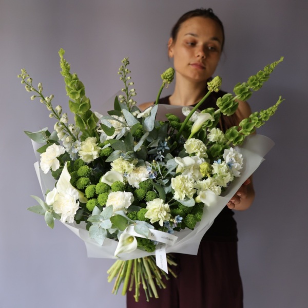 Green signature bouquet - Размер L