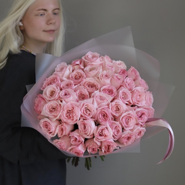 Pink Ohara Garden Rose - 47 роз