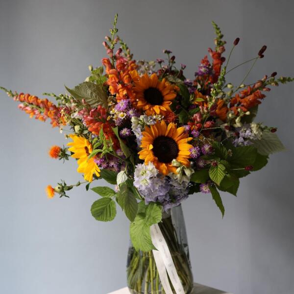 Flower subscription "In a vase" (4 deliveries) - Размер XL