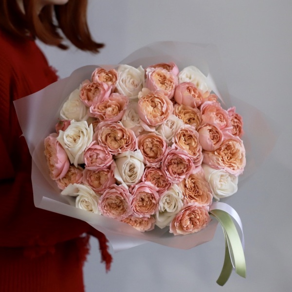 Garden roses with Spray garden roses -  Размер S 