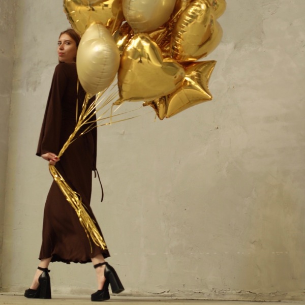 Set of balloons "Gold"