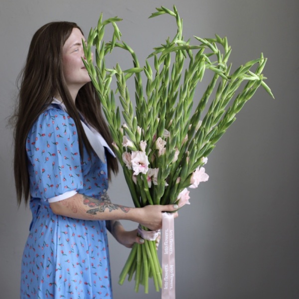 Pink Gladiolus -  19 гладиолусов 