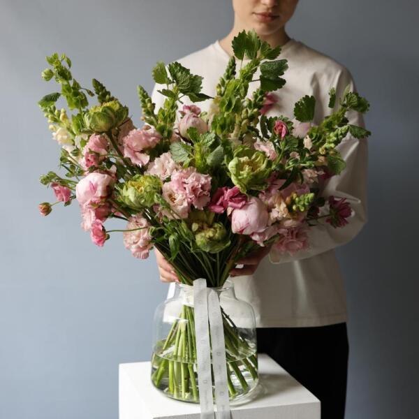 Flower subscription "Bunch" (4 deliveries) - Размер XL