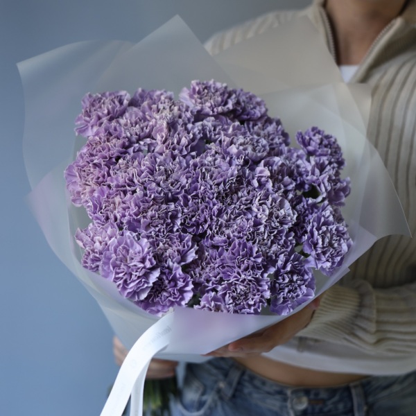 Lilac Carnations -  39 гвоздик 