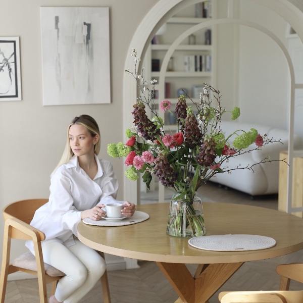 Spring bouquet in a vase - Размер M 